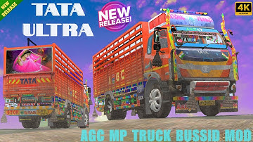 Brand New Tata Ultra 19T AGC MP Truck Mod Download Bus Simulator Indonesia