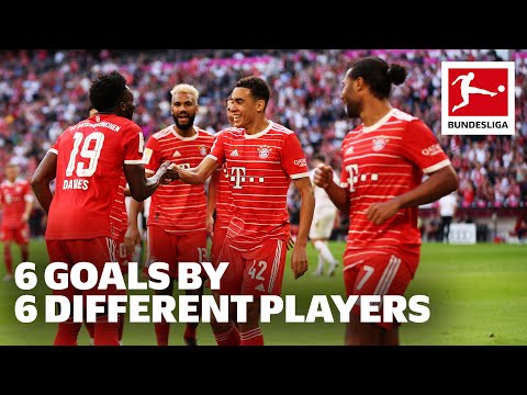 Video: Bayern's top 5 goals Bundesliga in 2022/23