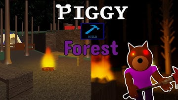 Piggy build mode - Chapter 4 Forest recreated in build mode