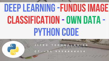 Python Tensorflow for Deep learning Diabetic retinopathy classification - Own data (English-version)