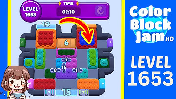 Color Block Jam Level 642 (1653) Solution Walkthrough