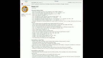 Patch notes 1.2 - Awesomenauts