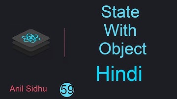 React tutorial in Hindi #58 State with Object | Reactjs Hooks