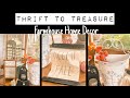 Farmhouse Home Decor - Thrift to Treasure - Thrift Haul Flips - IOD Stamps & Transfers - Shabby Chic