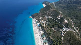 Best Beaches 📍 Kathisma Beach, Lefkada Greece 🎵 Deep House Drone 4K Footage by Travel 360 Drone 114,644 views 1 year ago 13 minutes, 48 seconds