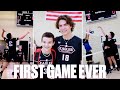 Bingham brothers first volleyball game together  brothers play for school team for the first time