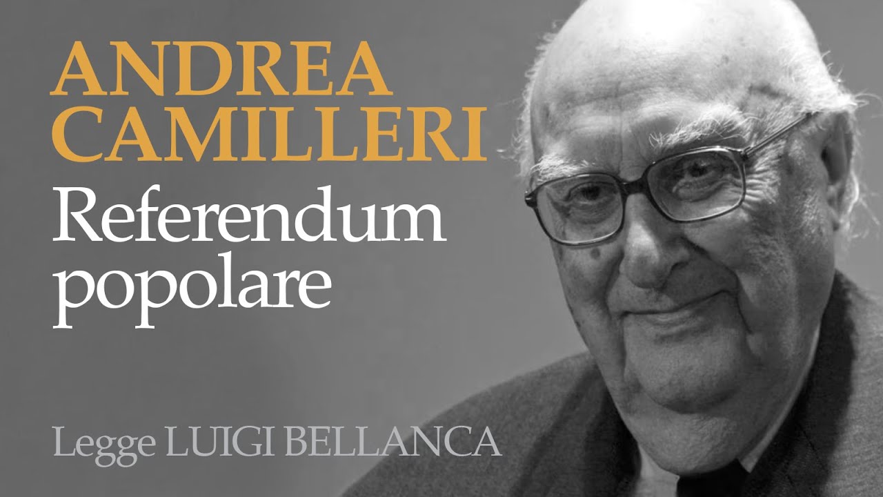 CAMILLERI - REFERENDUM POPOLARE - RACCONTO