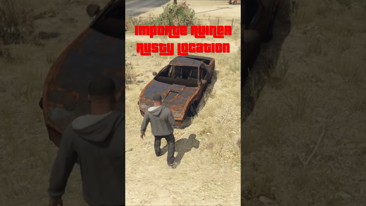 GTA V - Imponte Ruiner Rusty Location  