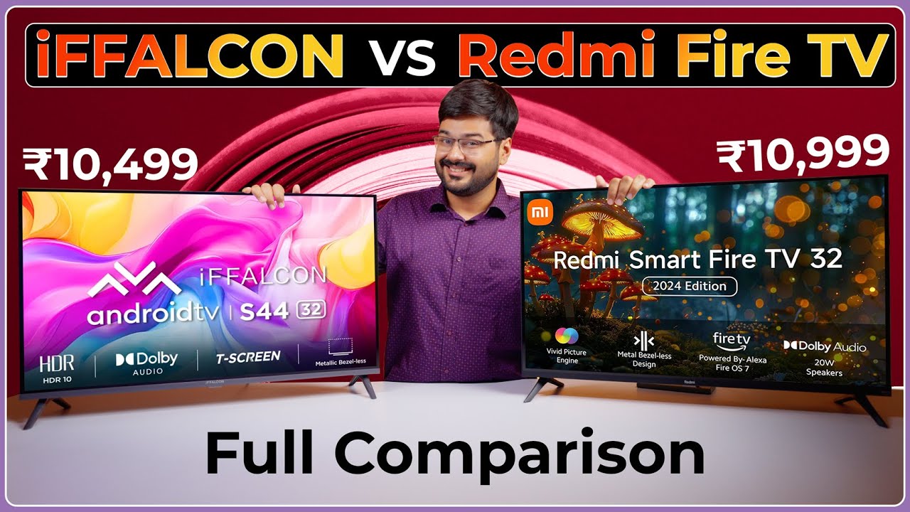 iFFALCON S44 vs Redmi Fire TV 32-inch [2024]: Which is Better? 📺🔥 - YouTube