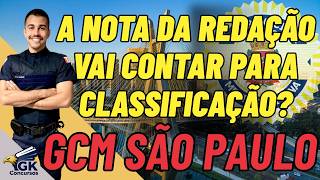 GCM São Paulo: A redação será somada na nota da prova objetiva?