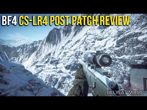 Battlefield 4 Ps4 Cs Lr4 Post Fall Patch Weapon Review Bf4 Gameplay Youtube
