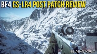 Battlefield 4 (PS4) - CS-LR4 Post Fall Patch Weapon Review (BF4 Gameplay)