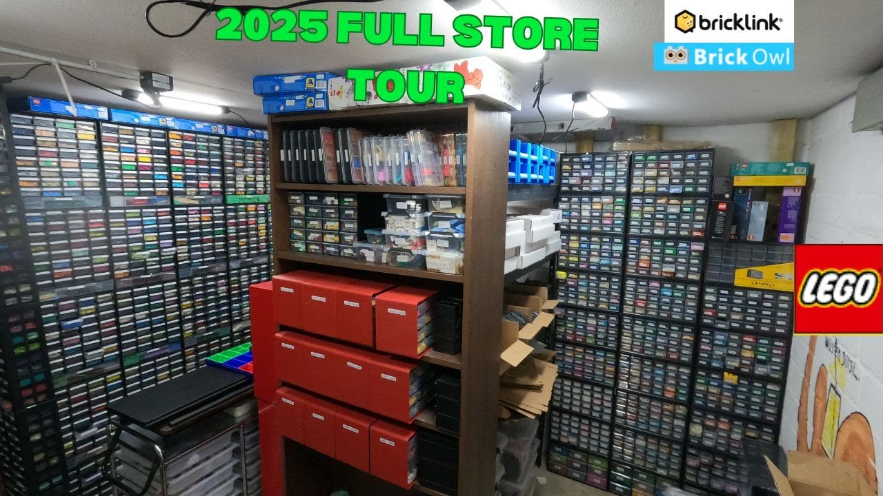 LEGO® 2025 Store Tour: 500€ Invest - Aktuell 10qm Lagerfläche - Gedanken & Items aus 3.5 Jahren BL 🤯