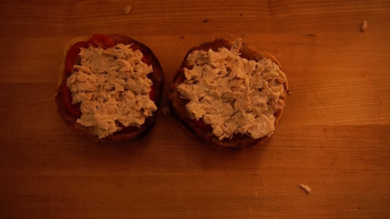Tuna Fish Bagel 6 of 101 Different Bagel Challenges YouTube