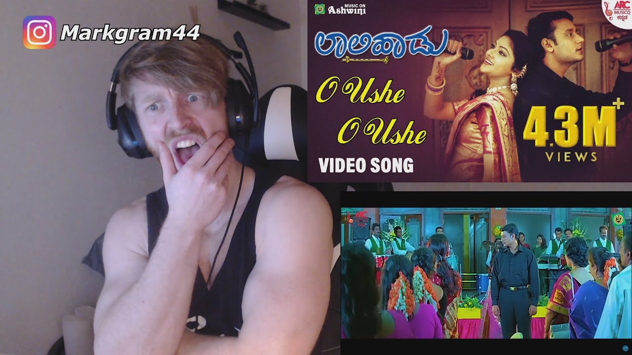 O Ushe - HD Video Song| LaaliHaadu | Darshan Thoogudeep (REACTION By Foreigner)