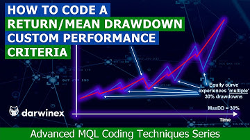 4.2) Coding MT5 Custom Performance Criteria in MQL5 using Return / Avg Drawdown instead of Max DD