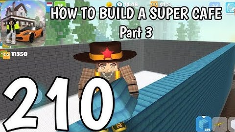 School Party Craft - Build a Super Cafe Part 3 - Gameplay Walkthrough Part 210 (iOS, Android)