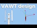 Vertical Axis Wind Turbine Aerodynamics and Design