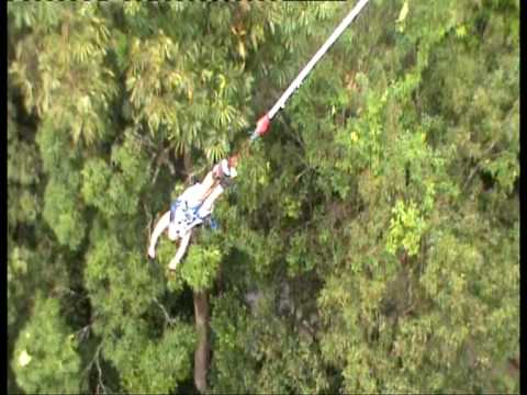 Jennifer's Bungy Jump Cairns 2010