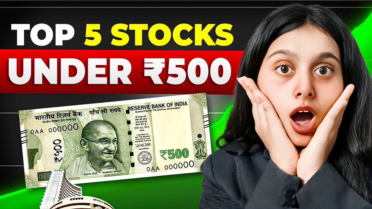 Top 5 Stocks Under ₹500 to Buy in 2026 | Best Long Term Stocks in India