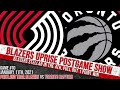 Portland Trail Blazers vs. Toronto Raptors Postgame Show (Game #10)