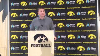 Iowa OC Brian Ferentz on what he learned in New England Wealth