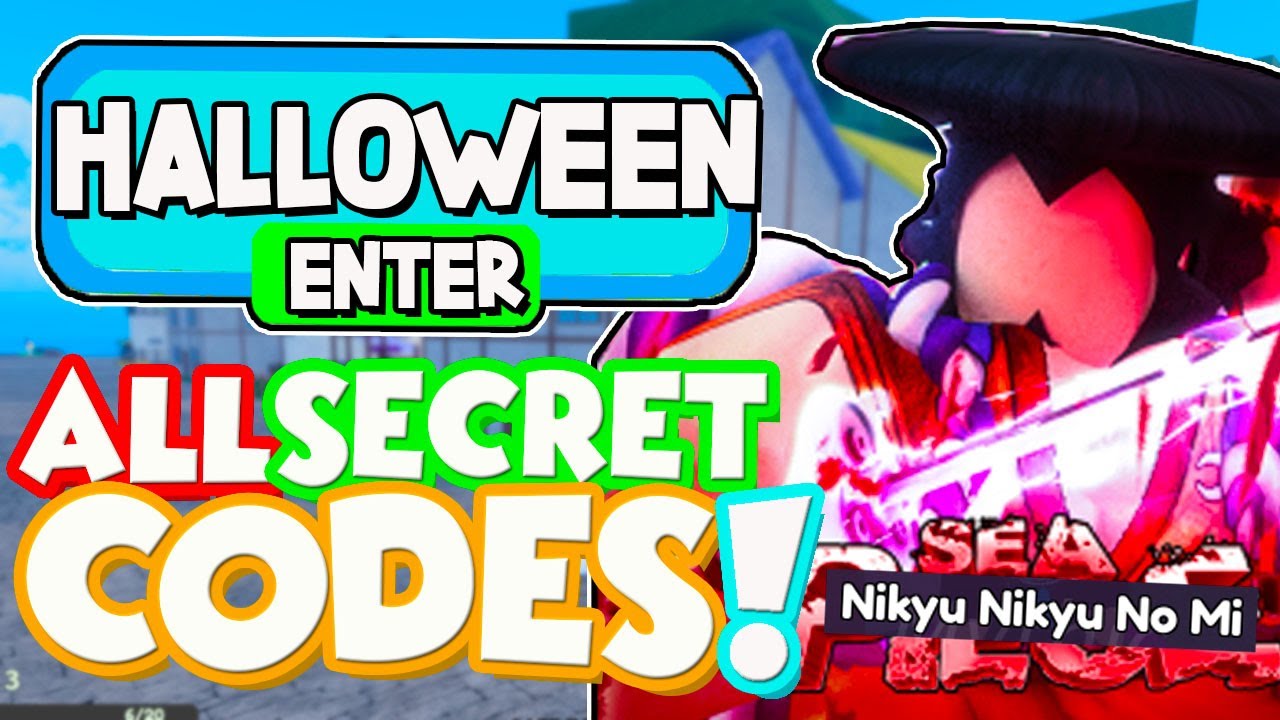 ALL NEW *SECRET* ZUSHI AND HALLOWEEN UPDATE CODES In SEA PIECE CODES