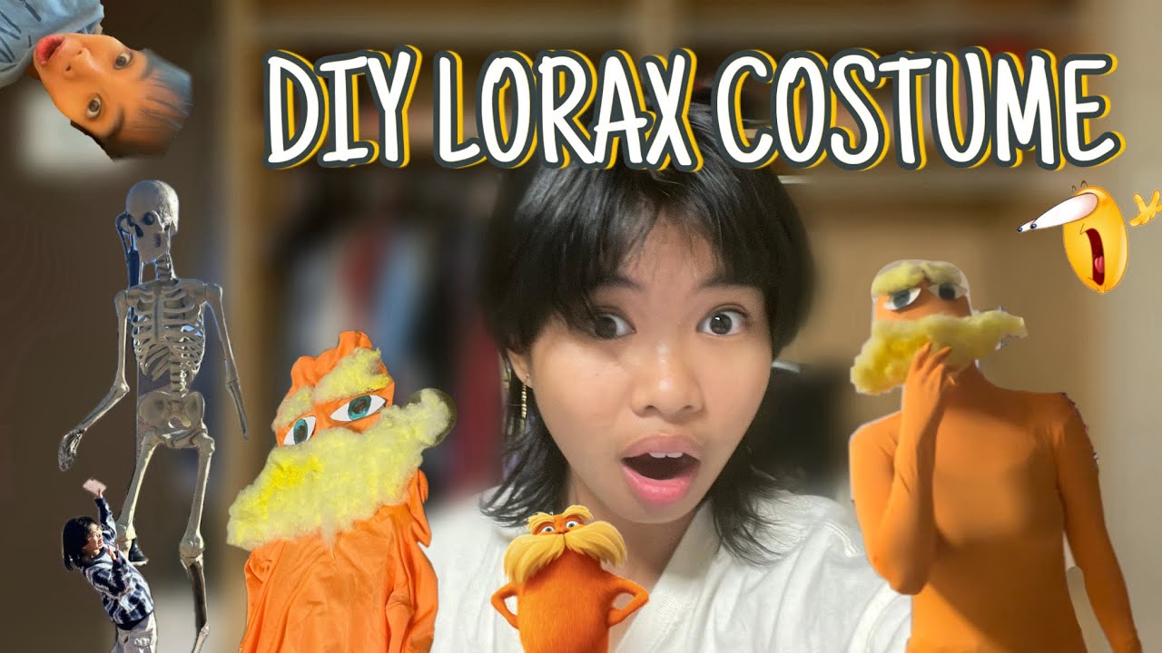 DIY Lorax Halloween Costume 🎃