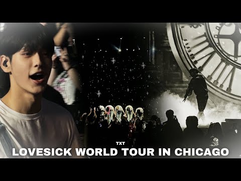 A MAGICAL NIGHT WITH TXT | TXT Lovesick World Tour In Chicago 2022 | Concert Vlog