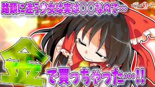 【ゆっくり茶番劇】路頭に迷う少女が○○なので金を積みまくって買い取りました