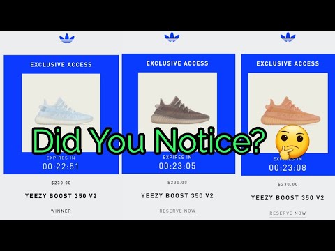 Yeezy 350 Mono Pack Exclusive Access via Confirmed App - YouTube