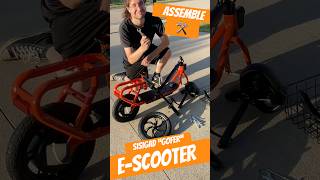 ASSMBLE the SISIGAD “Gofer” Series E-Scooter 🛠️ #sisigad