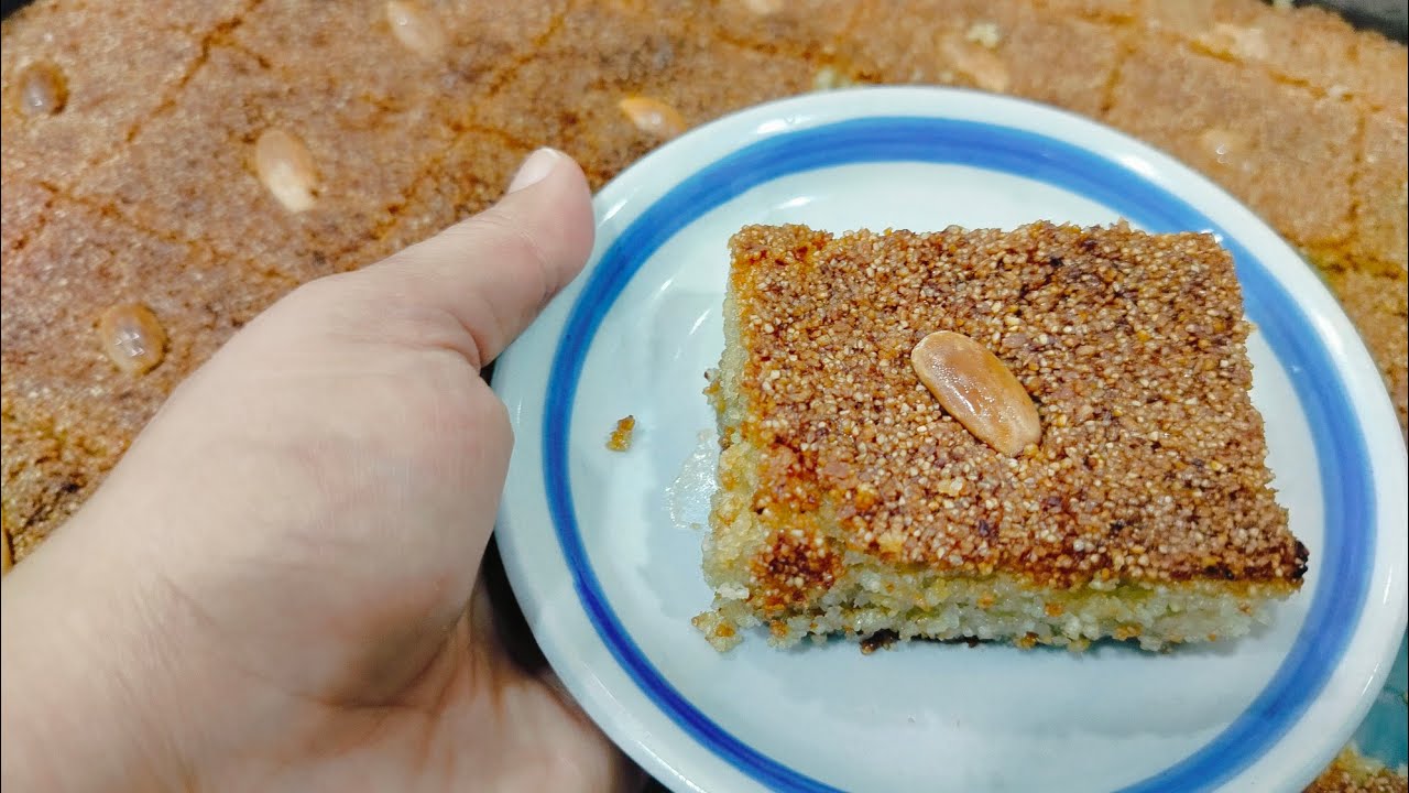 الهريسة السورية قووة في البنة🍯❤️‍🔥