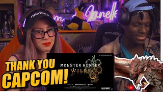 A NEW MONSTER HUNTER?! - Monster Hunter Wilds Official Reveal Trailer REACTION!