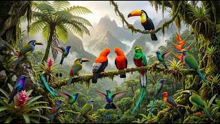Ethereal Avian Wonders of Mashpi: Rare Cloud Forest Rituals in Ultra HD 8K