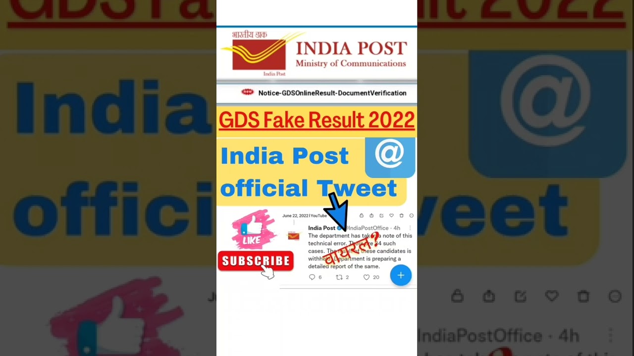 Gds Result 2022 Cancel देखें- India Post GDS Result 2022 gds result 2022