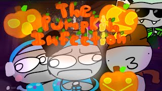 The pumpkin infection 🎃 (gorilla tag animated movie) #halloween #gtag