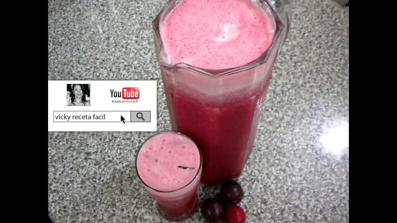 AGUA DE CIRUELA ROJA | Vicky Receta Facil | VICKY RECETA FACIL