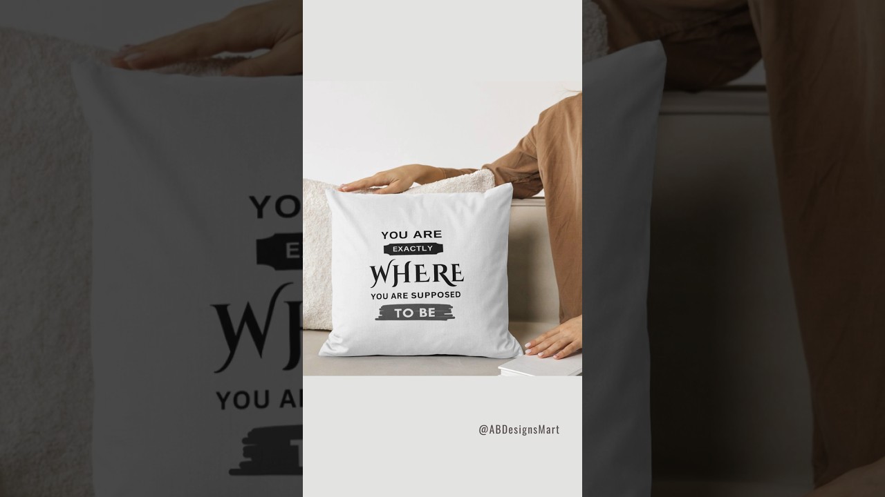 Motivational Tee Spring Pillows Tee Spring Pillows 