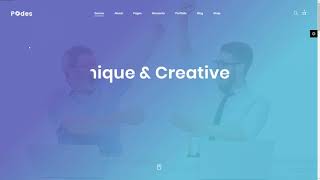 Podes Responsive Multi-Purpose HTML Template