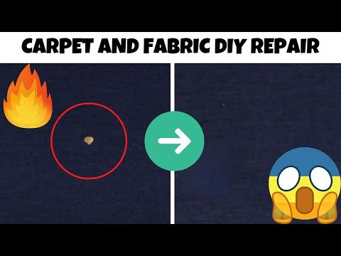 Video: Repair Of Fabric Products