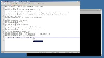 Install Nginx on RHEL 8 on AWS  (2/4)
