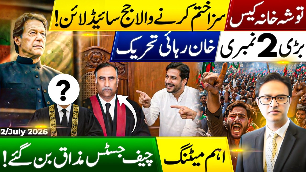 Toshakhana Case Twist: Judge  Sidelined? | Imran Khan Release Movement | CJP Under Fire