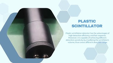 WT350 plastic scintillation detector for gamma ray detection