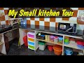 Kitchen Tour | Kitchen Organization Ideas|Indian Small Kitchen Organization Ideas