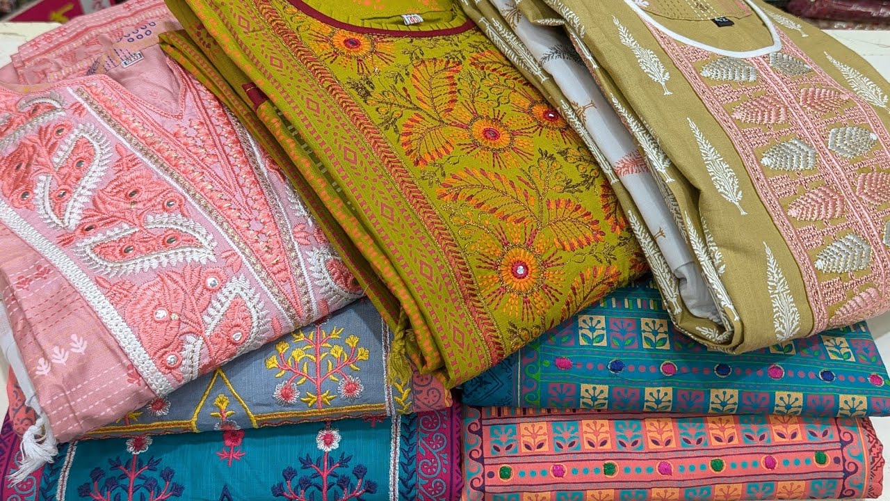 অফিস, ভার্সিটি, রেগুলার নিউজের জন্য  আড়ং কটন রেডিমেড সুতি বুটিক থ্রি পিস ৩৬/৪৬ বডি সাইজ 😱💯