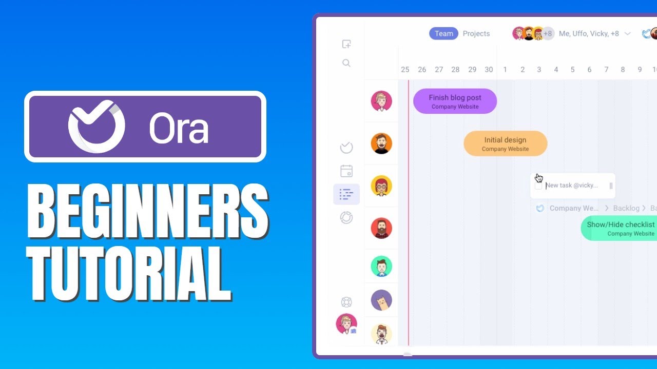 Ora Project Management Tutorial For Beginners How To Use Ora Project Ora Project Management Tutorial For Beginners How To Use Ora Project