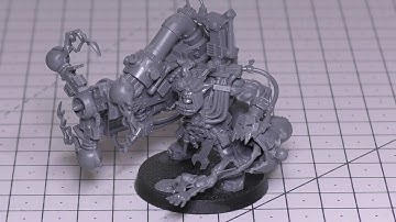 ORKS - Big Mek with Shokk Attack Gun - Review (WH40K)