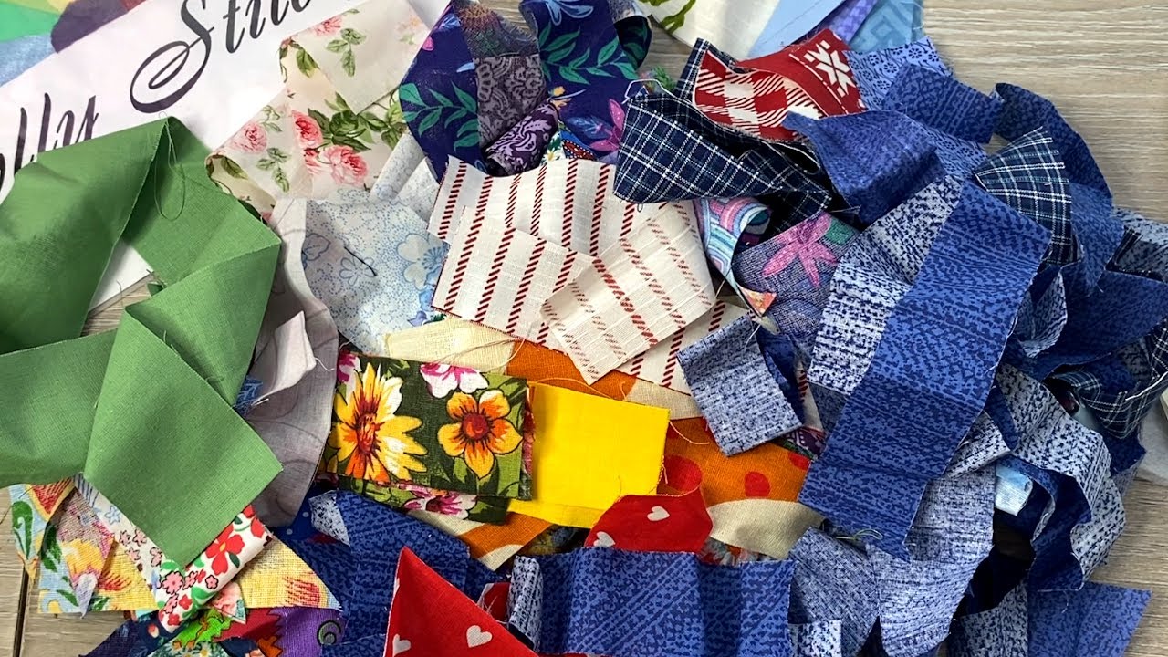 Невероятные приключения полосок в лоскутном шитье DIY мастер класс