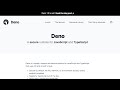 Introduction to Deno v1